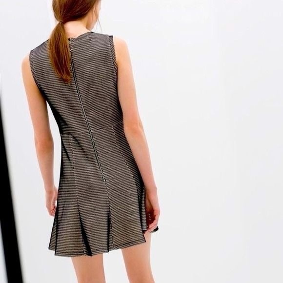Zara Mini Honeycomb Mesh Dress Size S - Picture 3 of 5